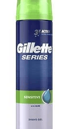 Gillette Series Bor.Gél Cw Érz.Bőr 200Ml(Aloe)
