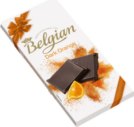 Belgian Dark Orange Narancsos Étcsokoládé 100G