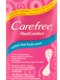 Carefree Flexicomfort Cotton Tisztasági Betét 60Db