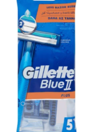Gillette Blue Ii Plus Eldobható Borotva 5Db