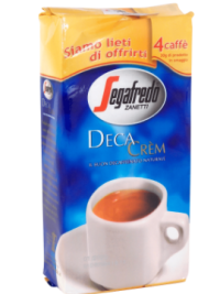 Segafredo Deka Koffeinmentes Őrölt Kávé 250G