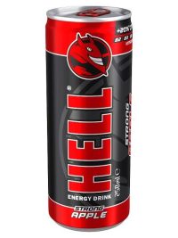 Hell Energiaital Apple + Koffein 250 Ml