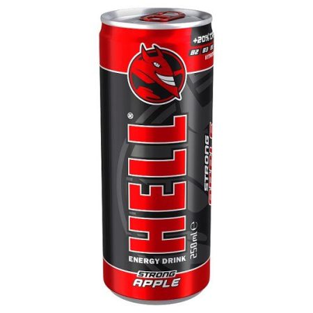 Hell Energiaital Apple + Koffein 250 Ml