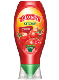 Globus Ketchup Csípős Flakonos 450G/470G