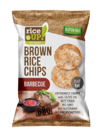 Rice Up Chips 60G. Barbecue Ízű Gluténmentes