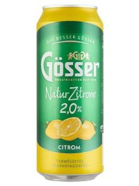 Gösser Natur Zitrone 2% 0