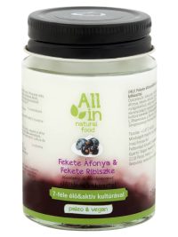 All in Natural food Fekete áfonya-feketeribiszke Kókuszjoghurt 150ml