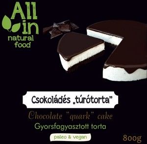 All in Natural food Csokoládés krémtorta (800g)
