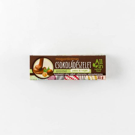 All in Natural food Mogyorókrémes csokiszelet (35g)