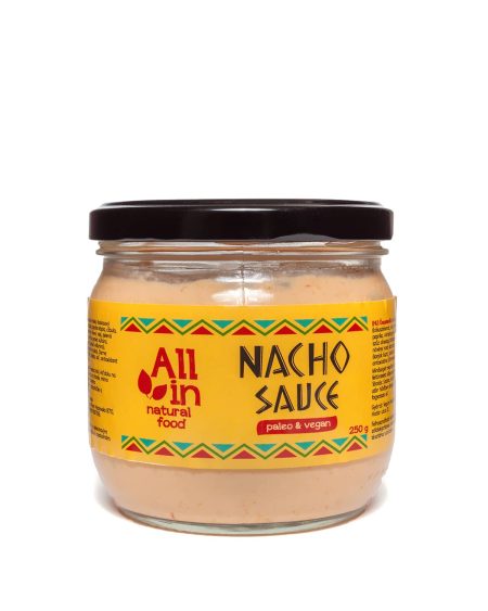 All in Natural food Nachos sajtszósz Natúr 250g