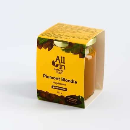 All in Natural food Piemont Blondie nugátkrém 180g