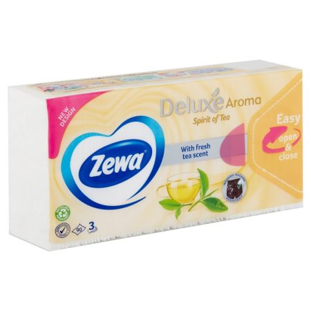 Zewa Deluxe Papírzsebkendő Spirit Of Tea 90Db
