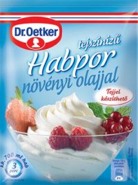 Dr.Oetker Habpor Tejszín Ízű 45G