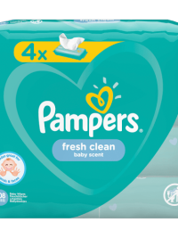 Pampers Törlőkendő Fresh Clean 4X52Db