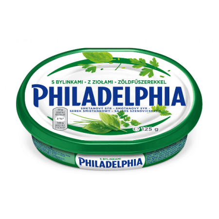Philadelphia zöldfűszeres sajtkrém 125 g
