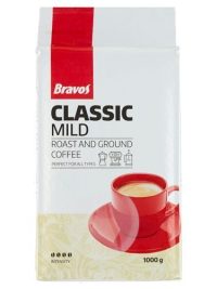 Bravos Classic Mild Őrölt Kávé 1Kg
