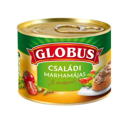 Globus Májpástétom 190 G Marha Családi Tépőzár.