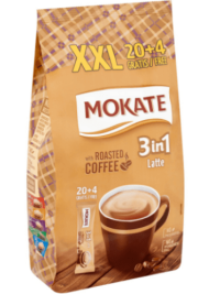 Mokate Kávé 3In1 20 + 4 X15 G Latte Classic Xxl