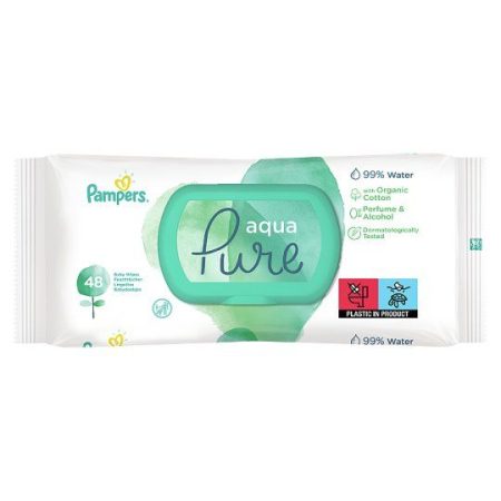 Pampers Törlőkendő Aqua 48Db