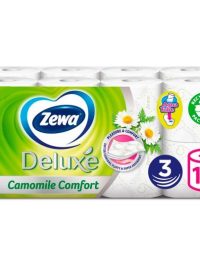 Zewa Deluxe 3 Réteg Toalettpapír Camomile Comfort 16 tekercs