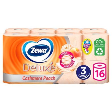 Zewa Deluxe 3 Réteg Toalettpapír Cashmere peach 16 Tekercs