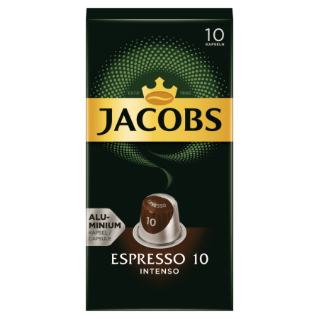 Jacobs NCC Espresso 10 Intenso kapszula 10db 52g