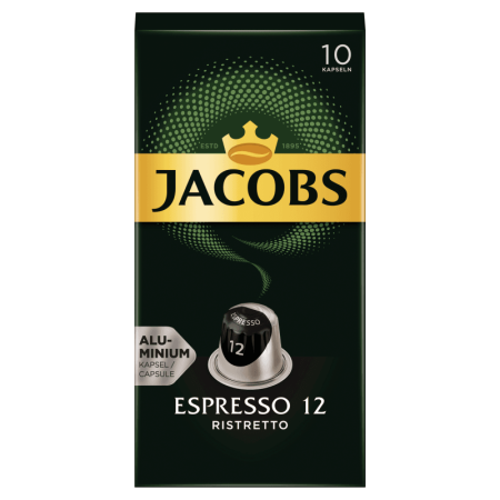 Jacobs NCC Espresso 12 Ristretto kapszula 10db 52g