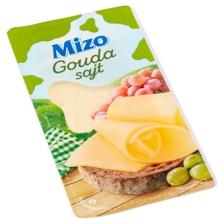 Mizo szeletelt gouda sajt 125g