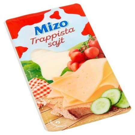 Mizo szeletelt trappista sajt 125g