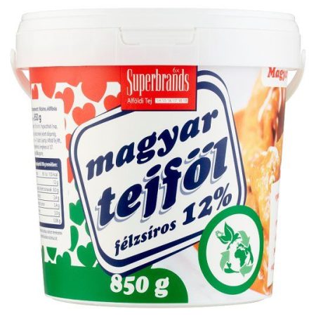 Magyar vödrös tejföl 12% 850g