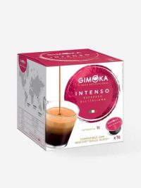 Gimoka kapszula Dolce Gusto kompatibilis Espresso Intenso 16 db