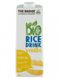 The Bridge UHT BIO gluténmentes vaníliás rizsital 1 l