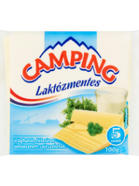 Camping szeletelt laktózmentes sajt 100g