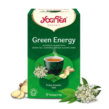 YOGI TEA® Energizáló Bio zöldtea