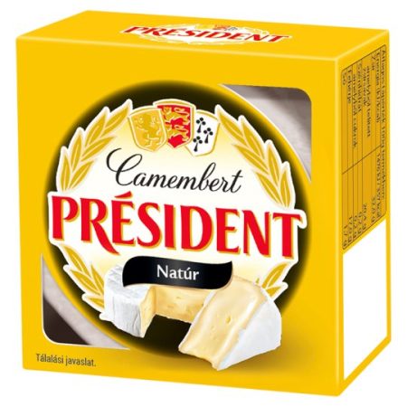 President camembert natúr 90g