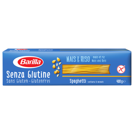 Barilla gluténmentes spagetti tészta 400g