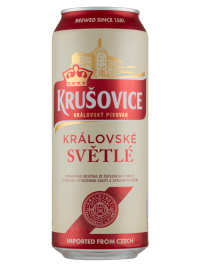 Krusovice Svetlé eredeti cseh import világos sör 0