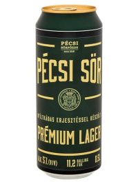 Pécsi Sör Prémium Lager 0