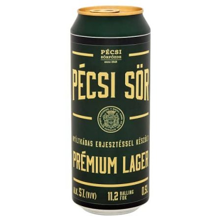 Pécsi Sör Prémium Lager 0