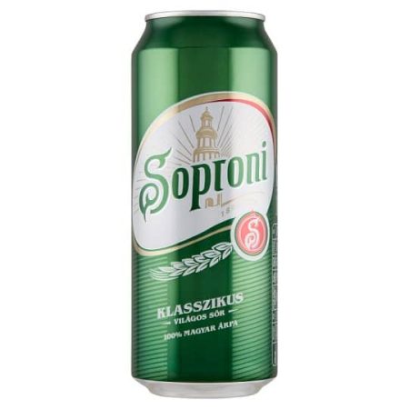 Soproni Klasszikus világos sör 0