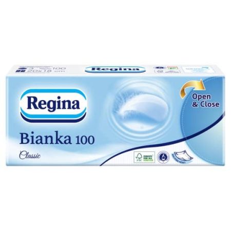Regina Bianka Classic Papírzsebkendő 3 rétegű 100db