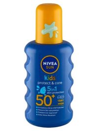 Nivea Sun Protect & Care hidratáló gyermek napozó spray FF50+ 200 ml
