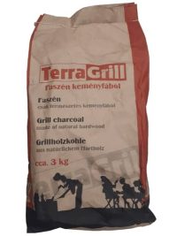 TerraGrill faszén 3kg