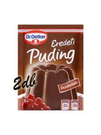 Dr Oetker Eredeti pudingpor 2*52g étcsokoládé
