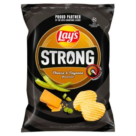 Lay's Strong 65g Cayenne & Cheese