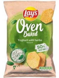 Lay's Oven Baked 125g Joghurtos-zöldfűszeres