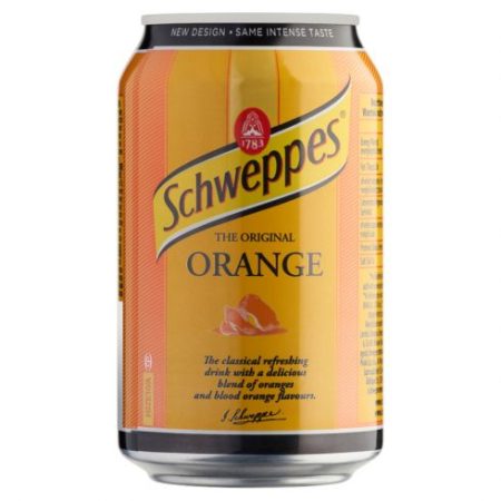Schweppes Orange szénsavas üdítőital 0