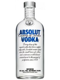 Absolut Blue vodka 1l 40%