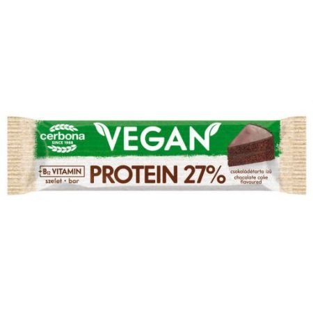 Cerbona Vegán csokitorta ízû szelet +protein 40g
