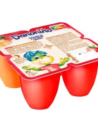 Danonino eper-sárgabarack joghurt 4x50g